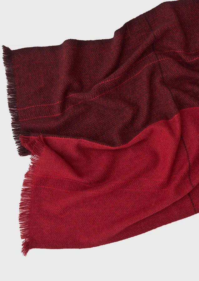 Norlha - All Weather Scarf cherry