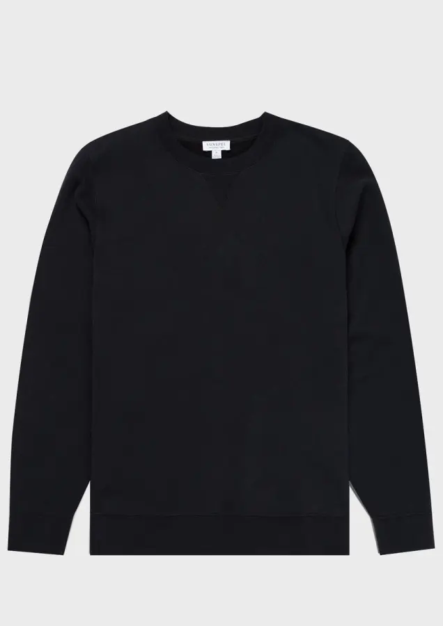 Sunspel - Sweatshirt black