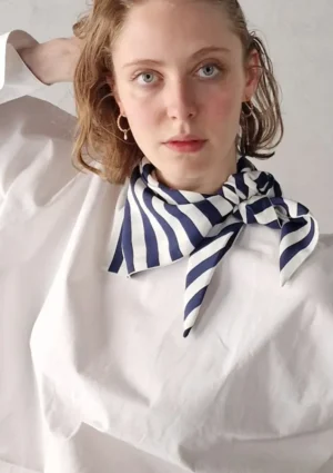 Claudia Bertini - Triangolo Stripes Bold blue