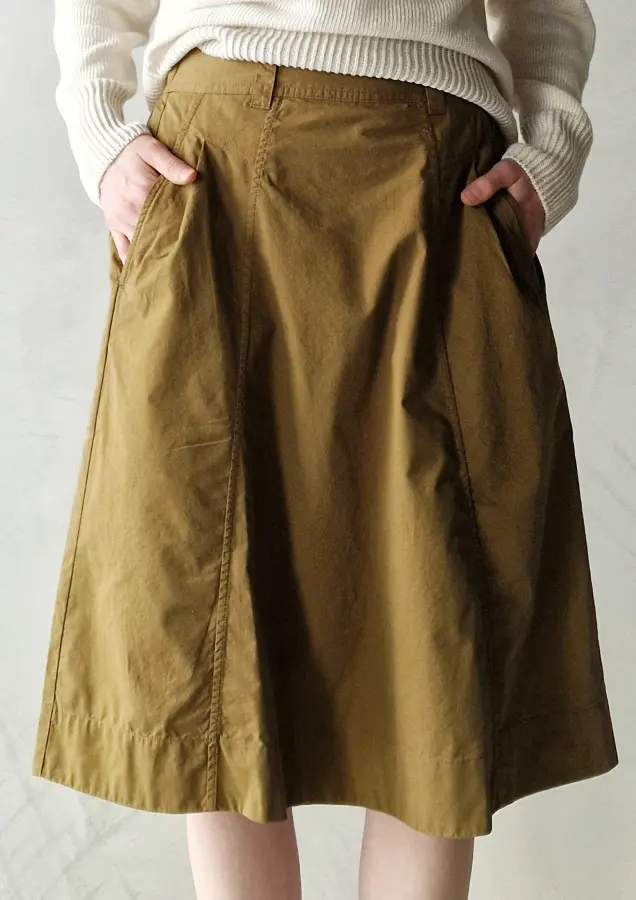 Margaret Howell - MHL Scout Skirt ochre