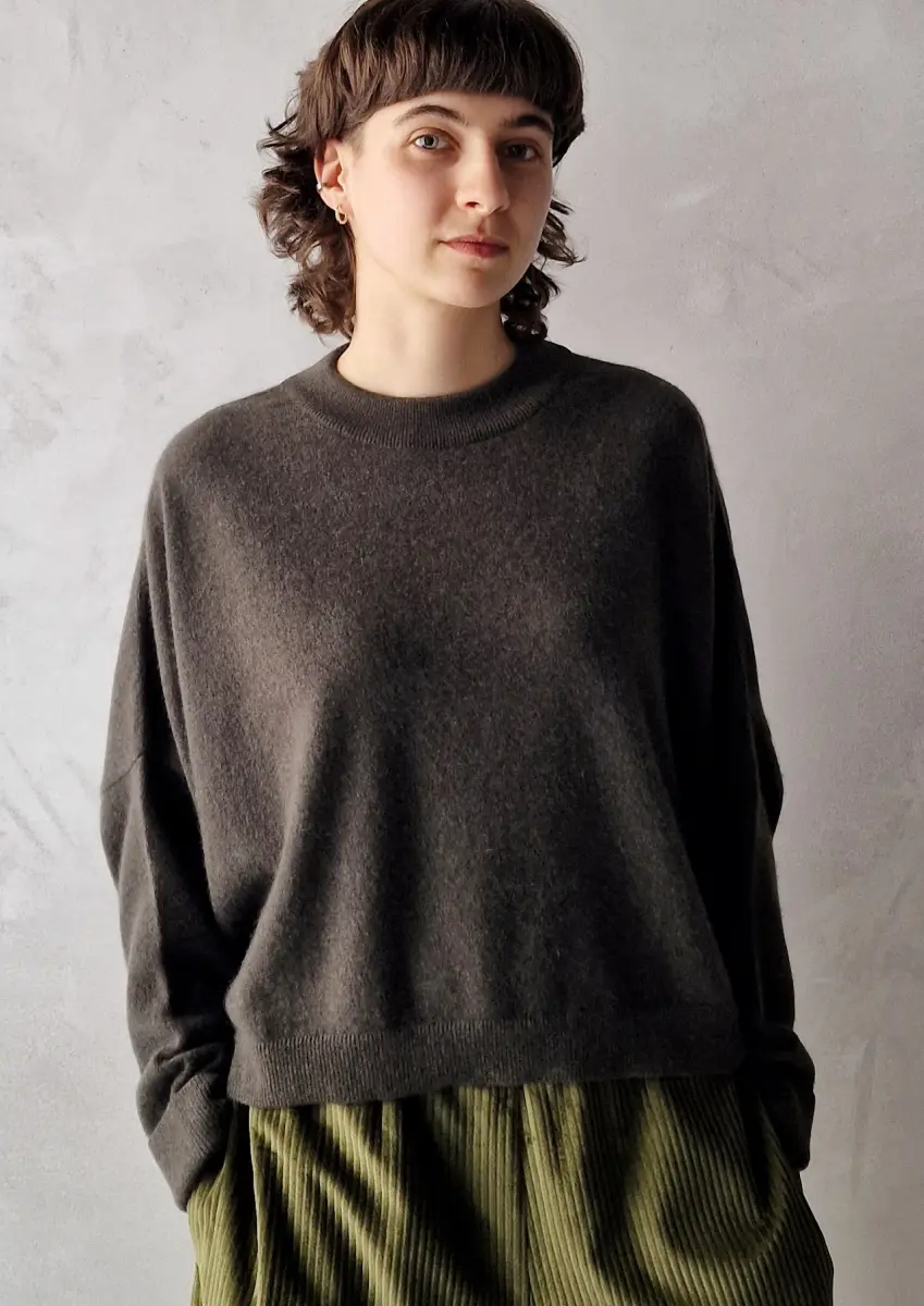 Dusan - Crew Neck Sweater evergreen