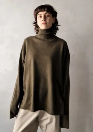 Sofie d'Hoore - Sweater Marchi khaki