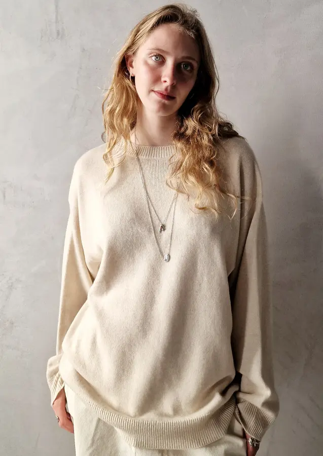 Sofie d'Hoore - Sweater Mizu ivory