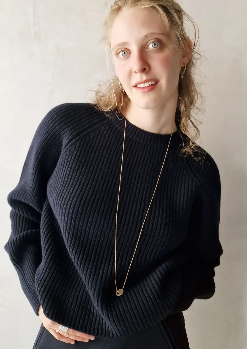 Claudia Bertini - Sweater Bernina navy
