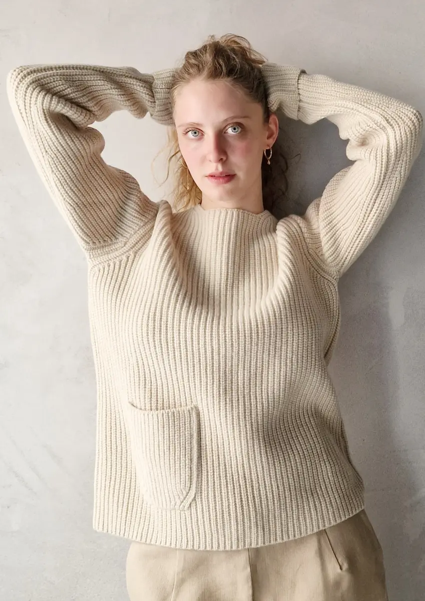 Claudia Bertini - Sweater Rimini Long crema