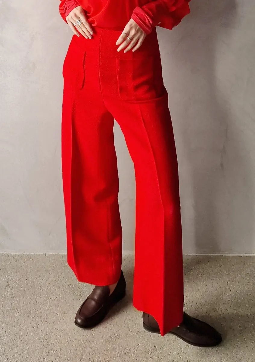 Claudia Bertini - Pants Cuore red