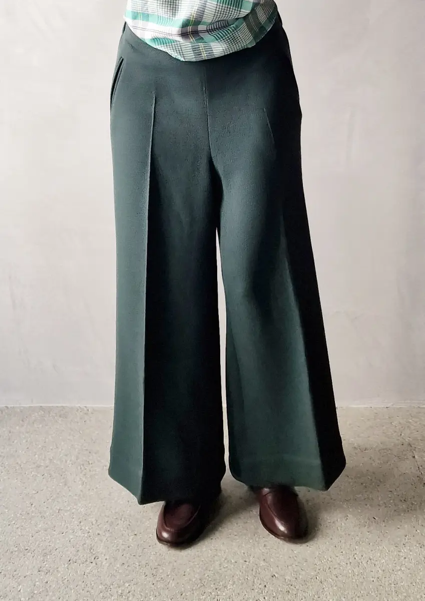 Claudia Bertini - Pants Lago green