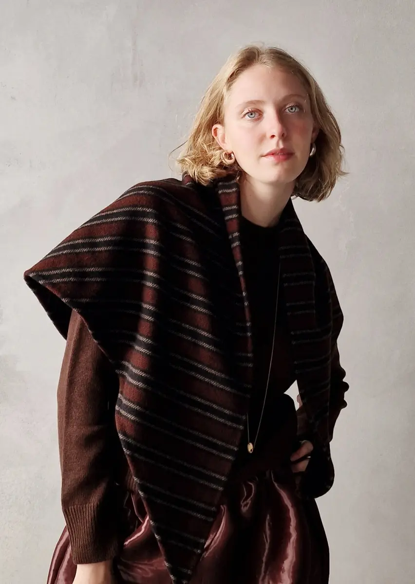 Claudia Bertini - Triangolo Medium brown
