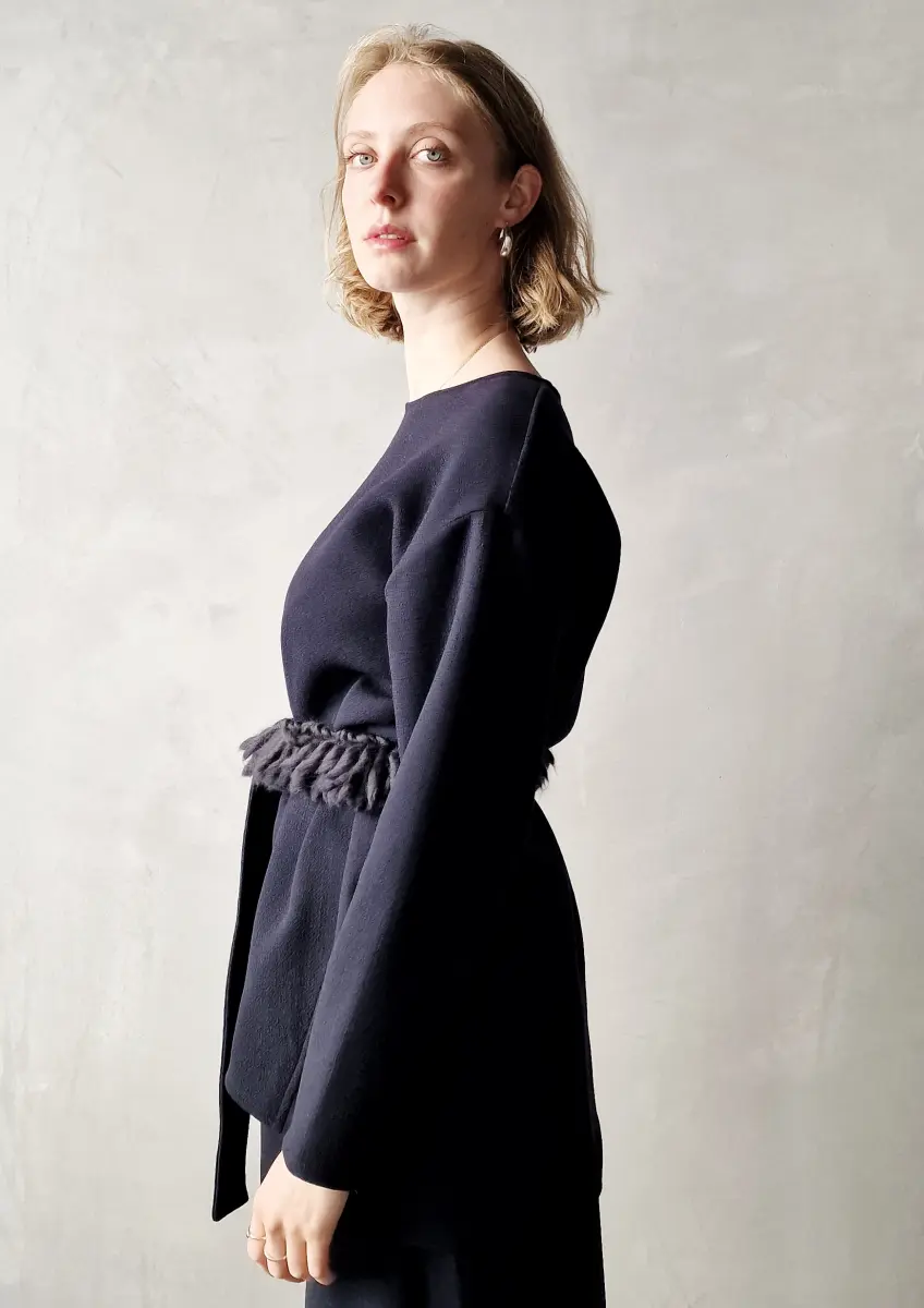 Claudia Bertini - Top Lungo Plus navy