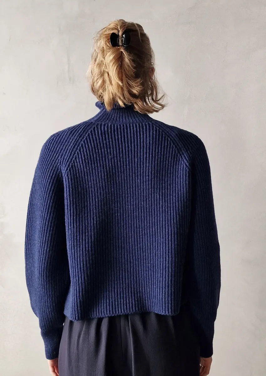 Claudia Bertini - T-Neck navy