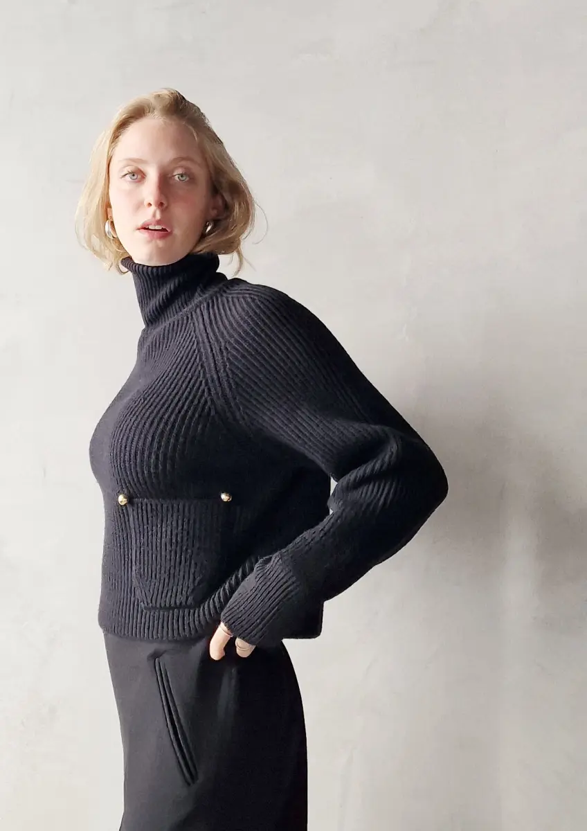 Claudia Bertini - T-Neck Plus black