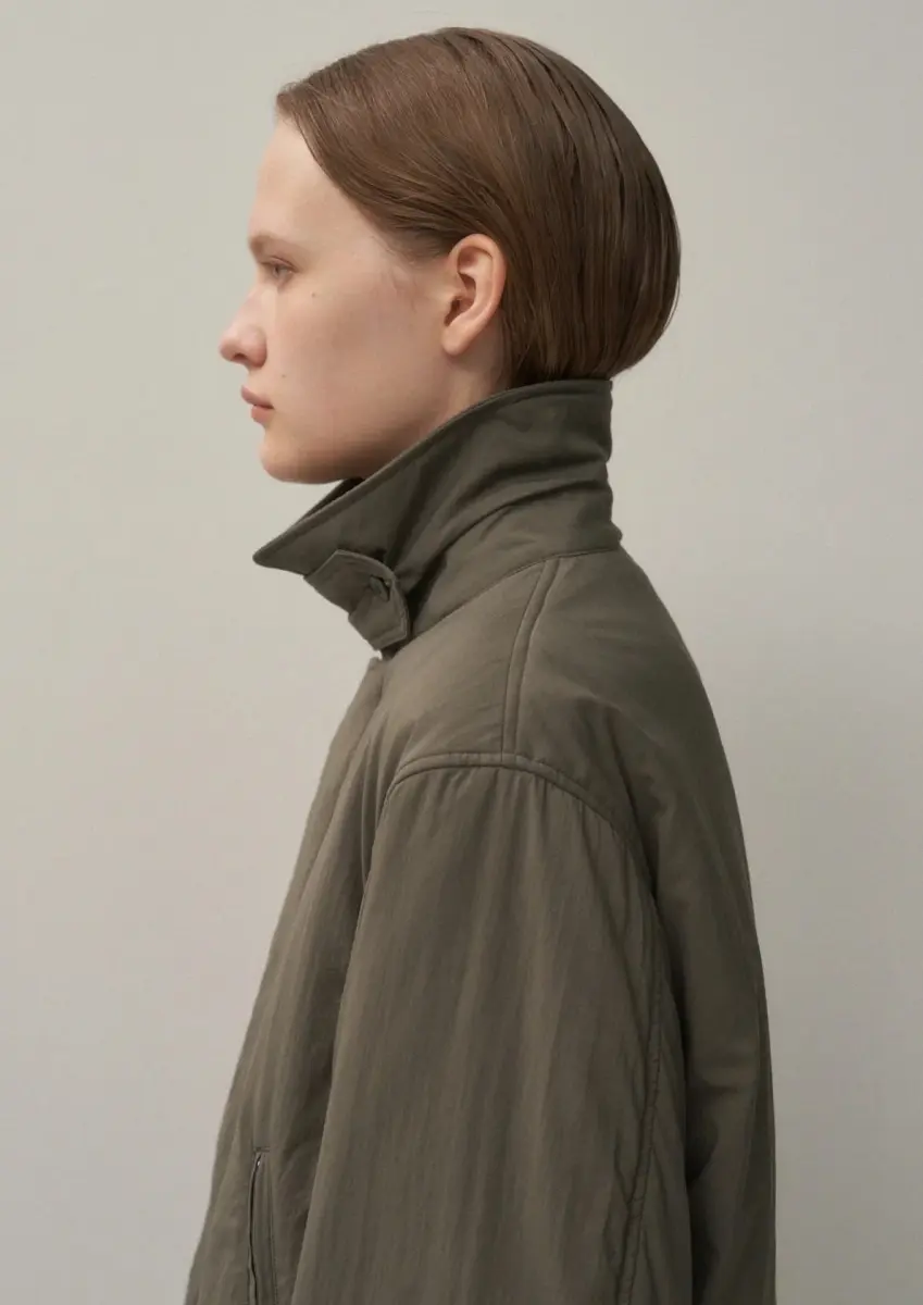 Aton - Harrington Jacket khaki
