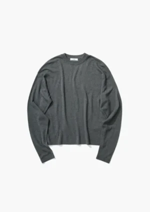 Aton - Dyed Sweater charcoal