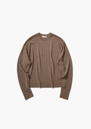 Aton - Dyed Sweater brown