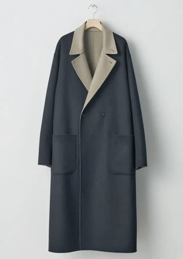 ssstein - Double Coat navy/beige