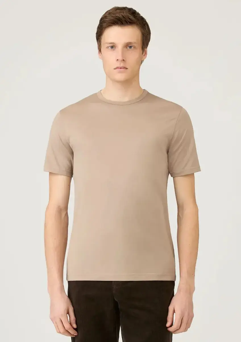 Sunspel - T-Shirt mink