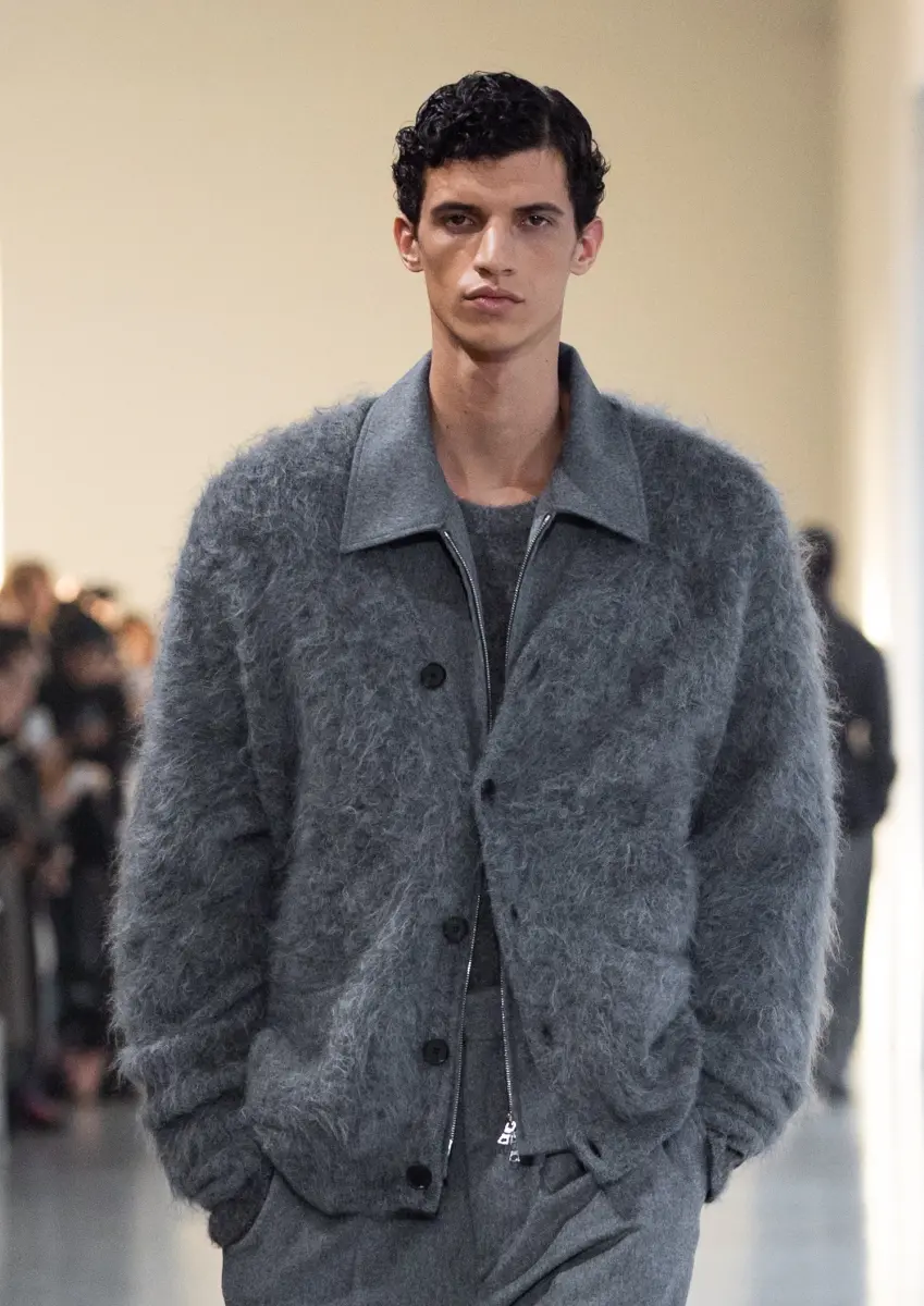 ssstein - Mohair Cardigan grey