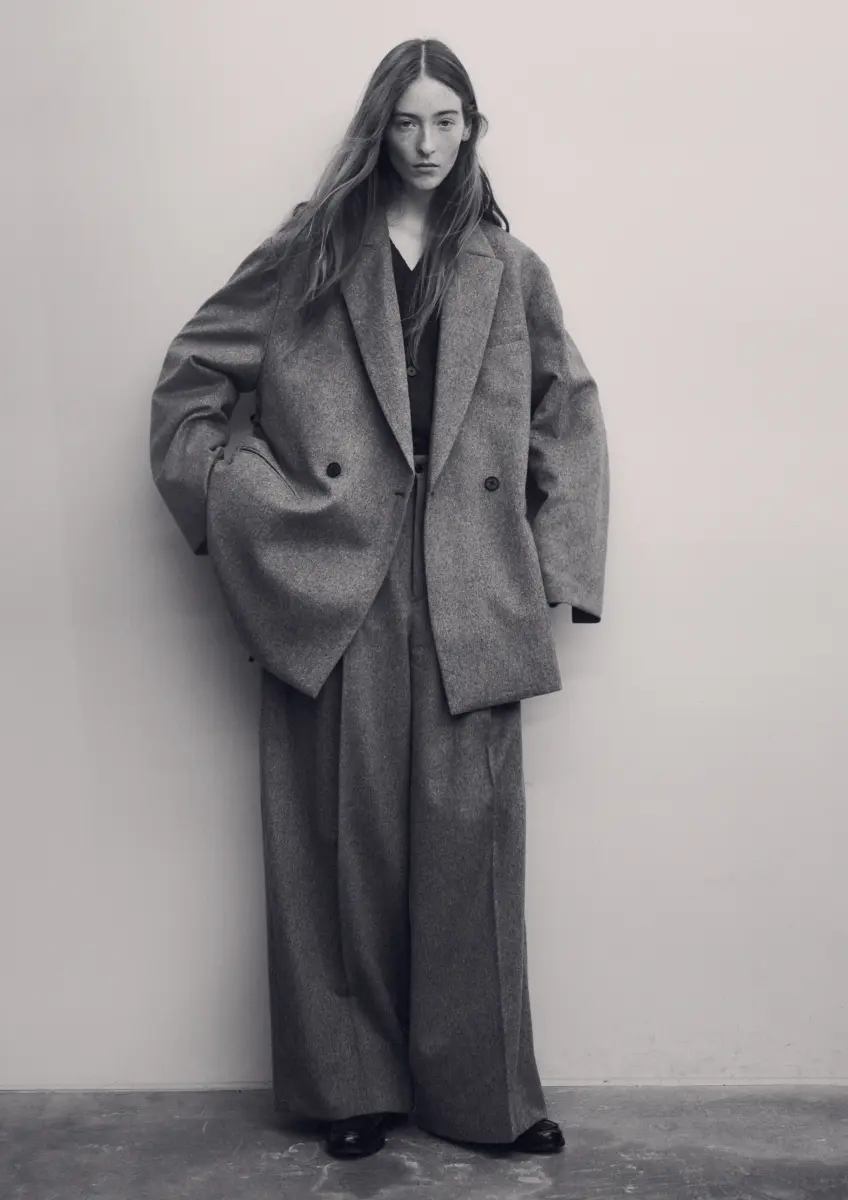 ssstein - Wide Pants grey + Veston grey