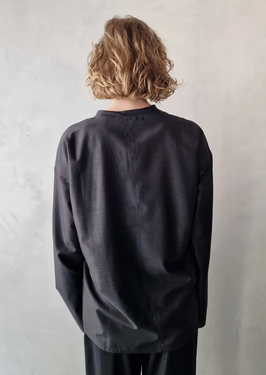 Monique van Heist - Shirt LOL Mini browngrey