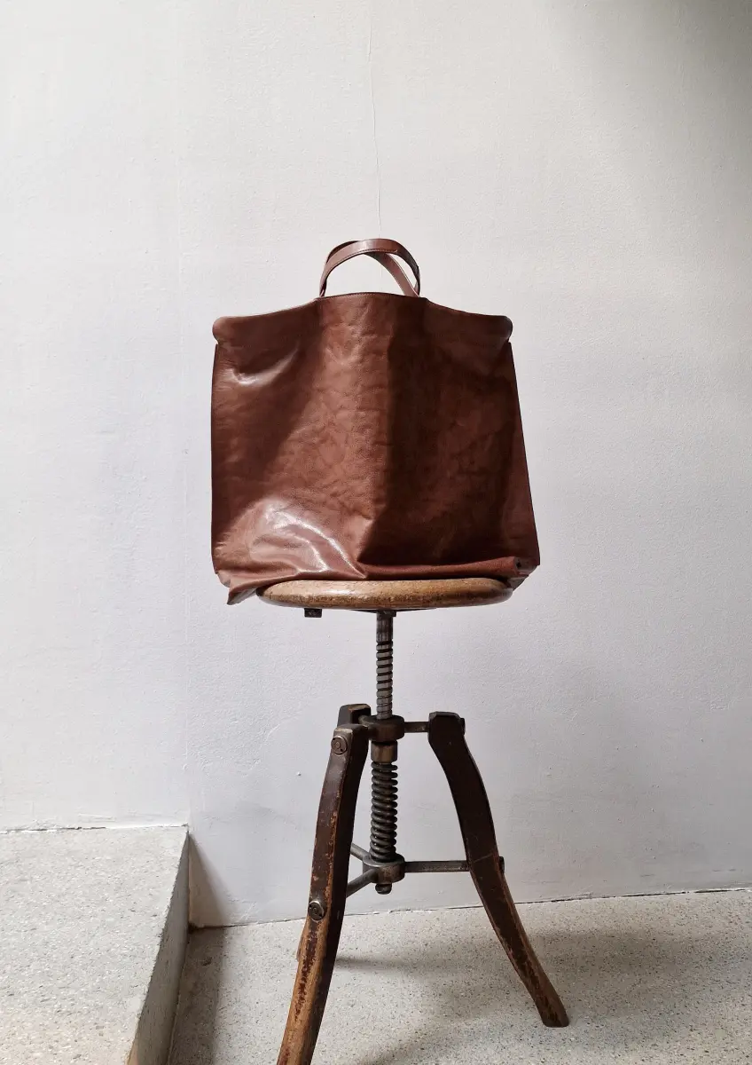 Bea Mombaers - Shopper L cognac