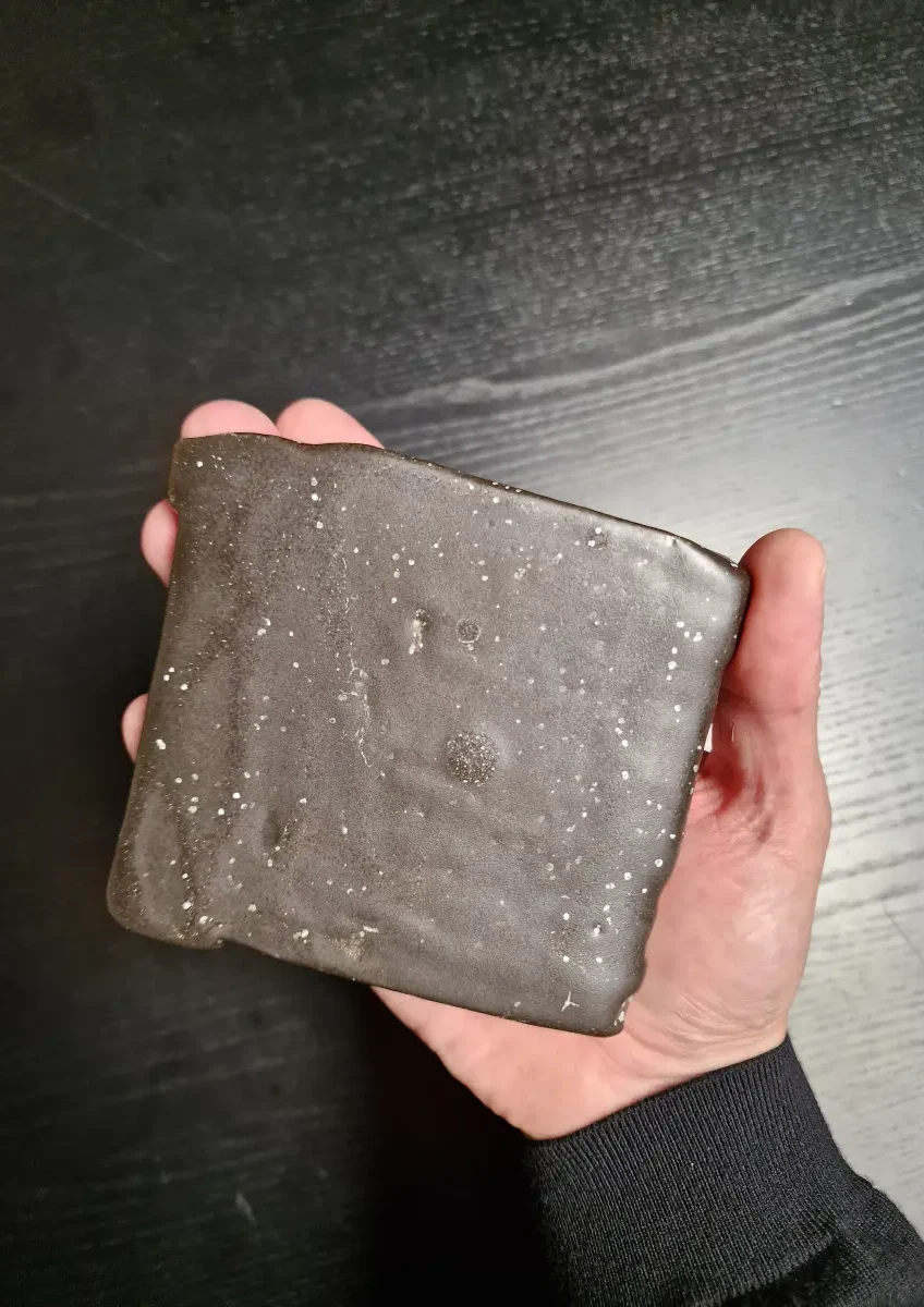 kiner ceramics - Tray XS 1 noir blanc