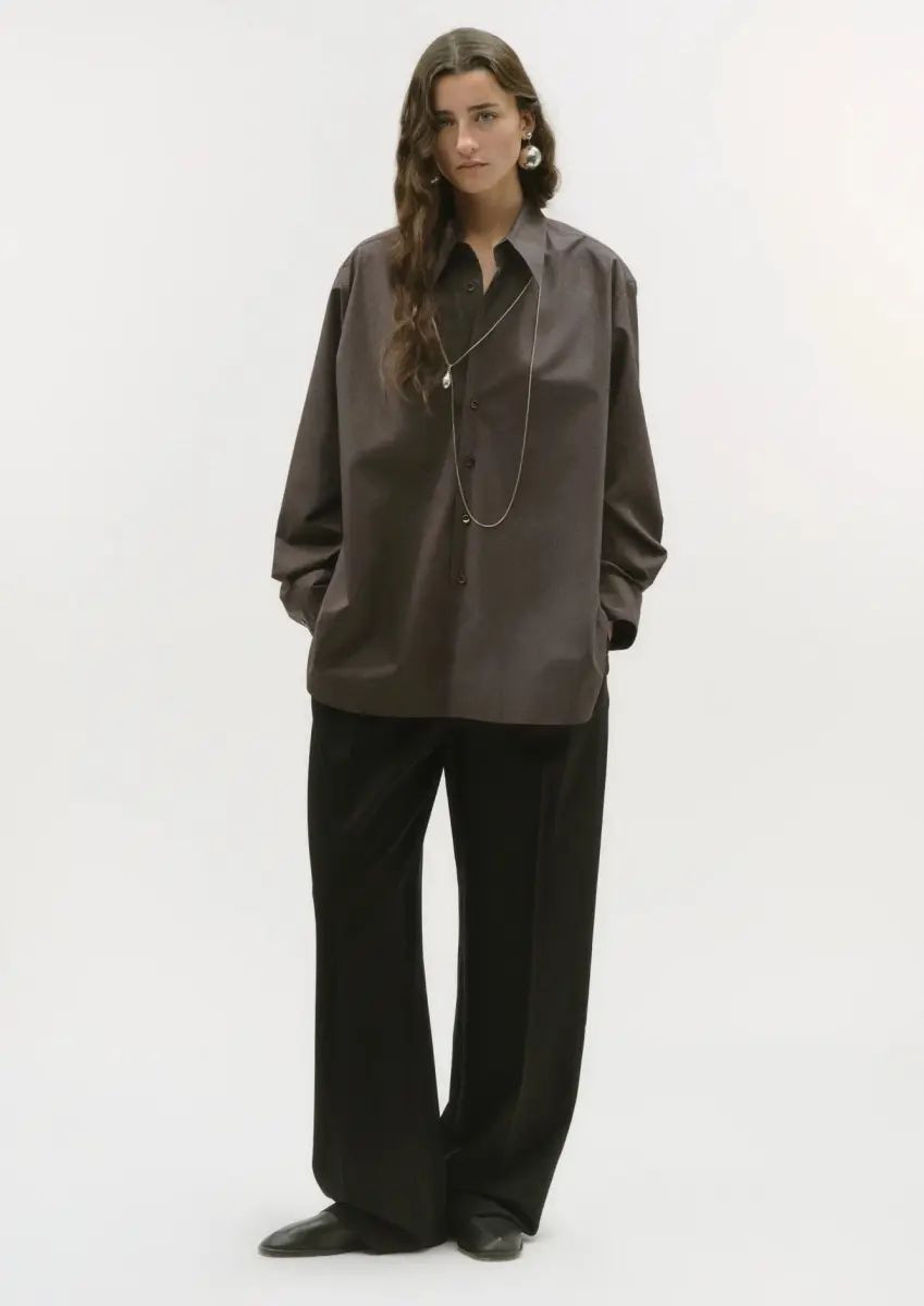 Casa Vayu - Classic Shirt brown