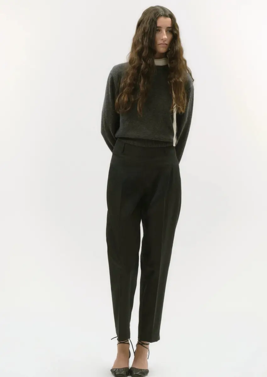 Casa Vayu - Slim Pants charcoal