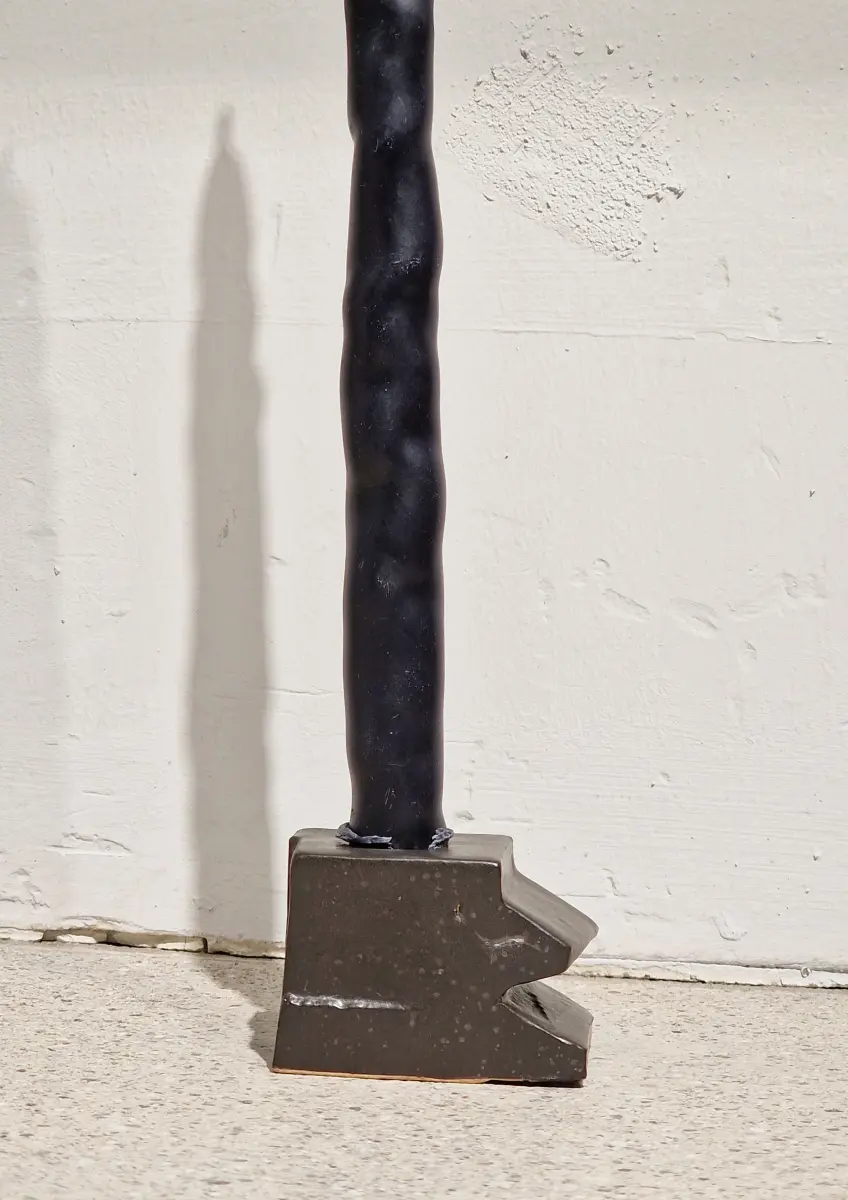 kiner ceramics - Chandelier Simple Mini 9 noir marron