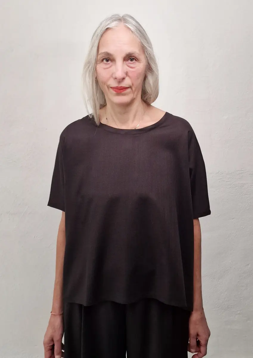 Dusan - T-Shirt Voile ebano