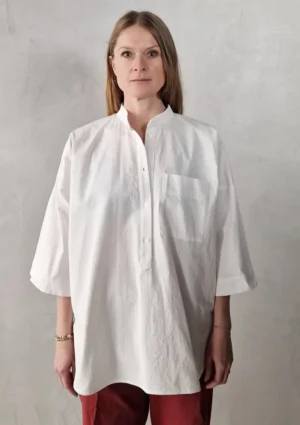 Claudia Bertini - Short Sleeve Shirt chalk