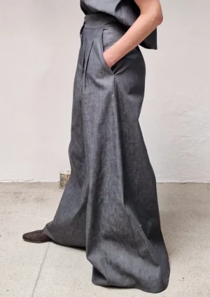 Dusan - Denim Pants ash blue