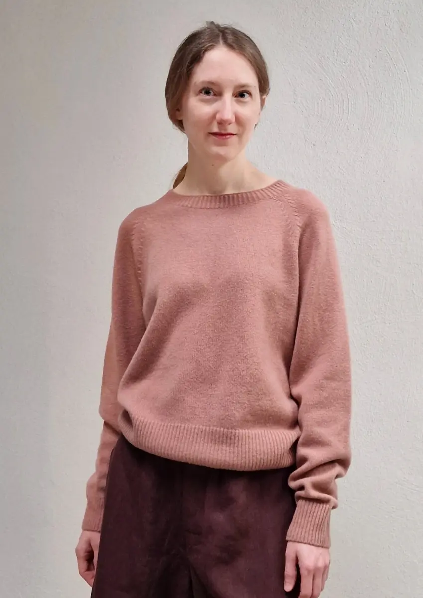 Margaret Howell - Crew Neck Sweater rose
