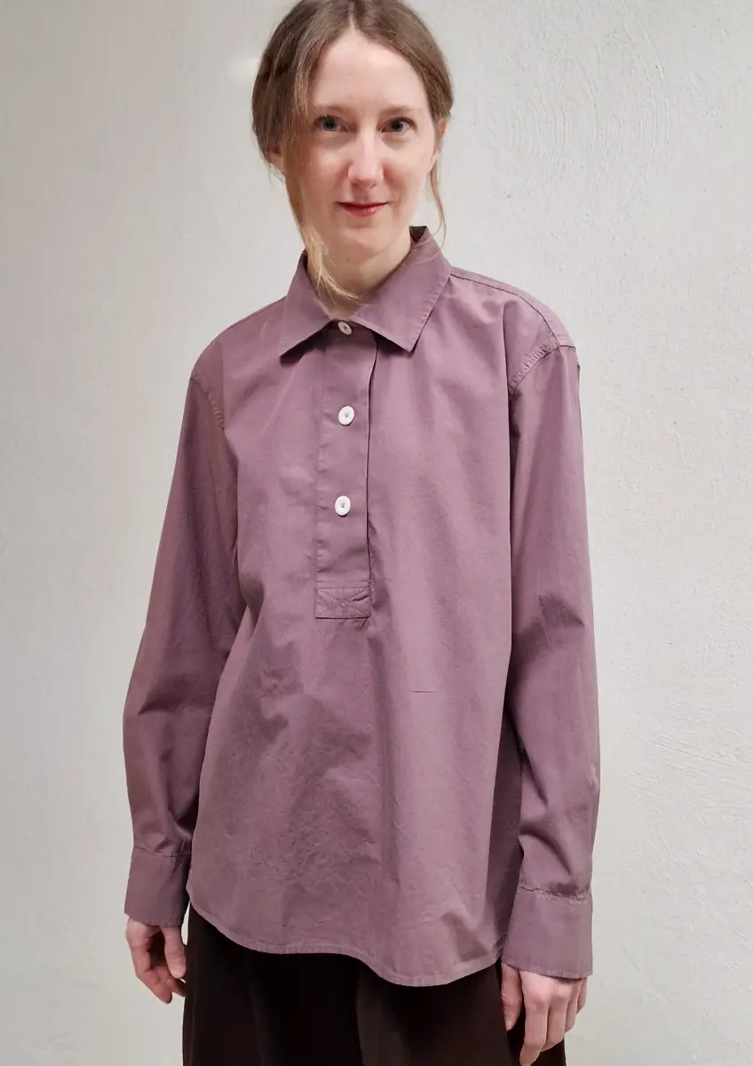 Margaret Howell - MHL Swing Shirt mineral pink