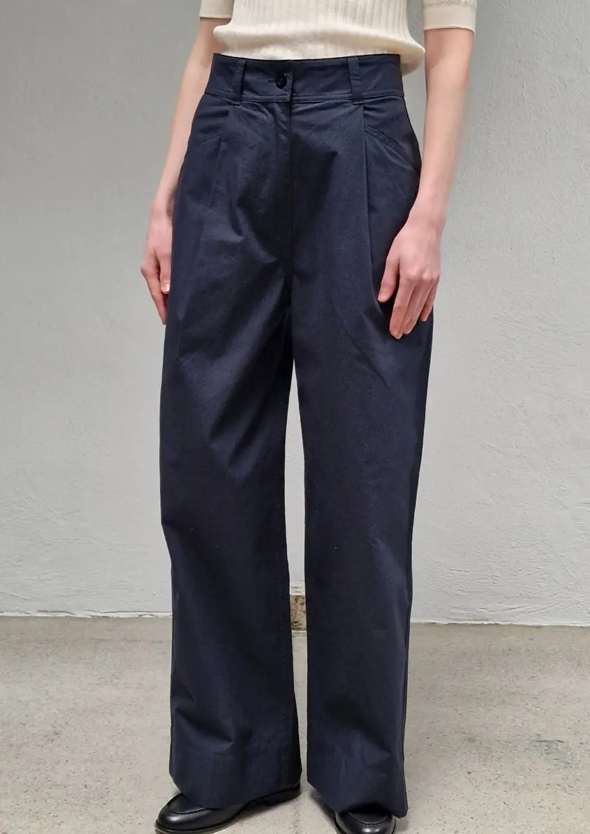 Margaret Howell - MHL Pleat Pocket Pants ink