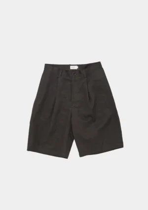 Still by Hand - Wide Shorts charcoal