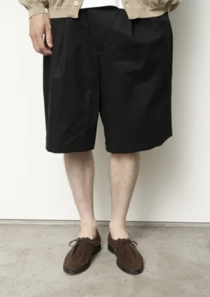 Still by Hand - Wide Shorts black