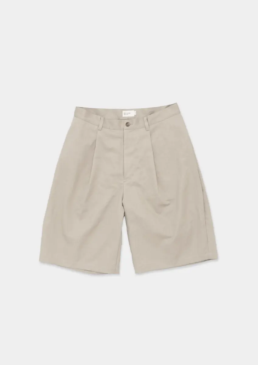 Still by Hand - Wide Shorts taupe