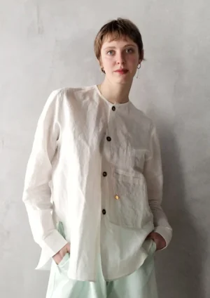 Sofie d'Hoore - Shirt Barna off-white