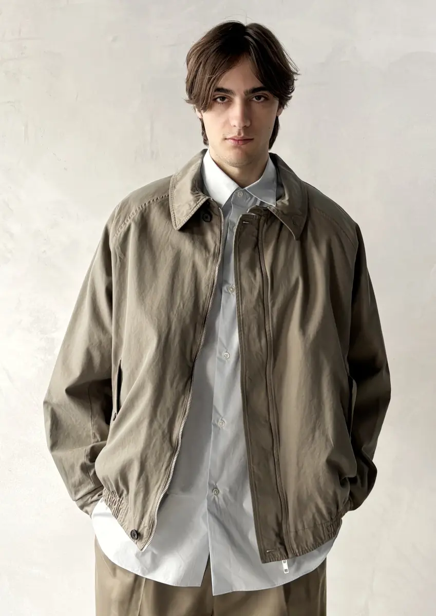 ssstein - Zip Jacket khaki beige