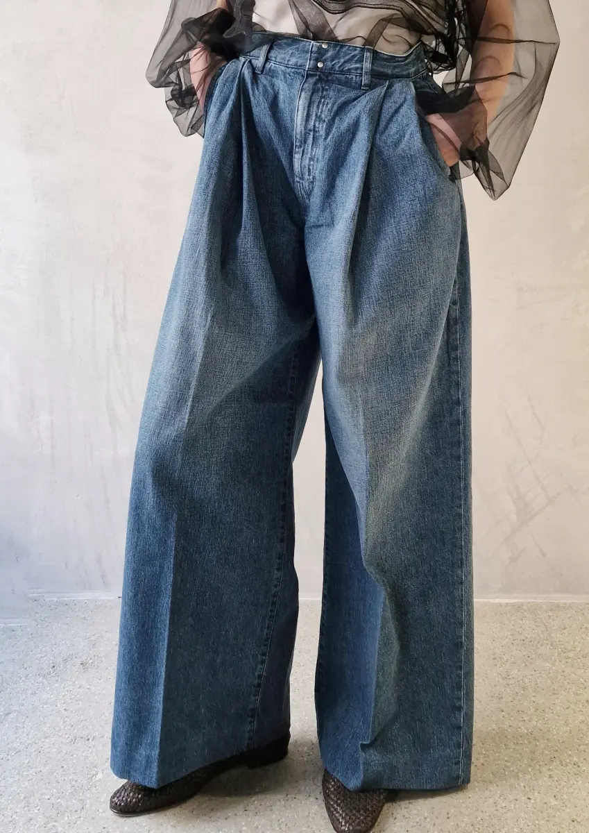 Tanaka - Hakama Jeans vintage blue