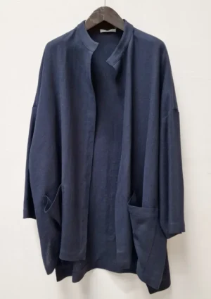 Dusan - Cardigan Coat midnight
