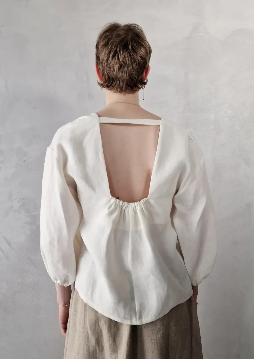 Claudia Bertini - Top Mare off-white