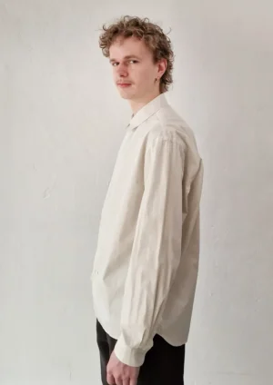 Aton - Oversized Shirt beige