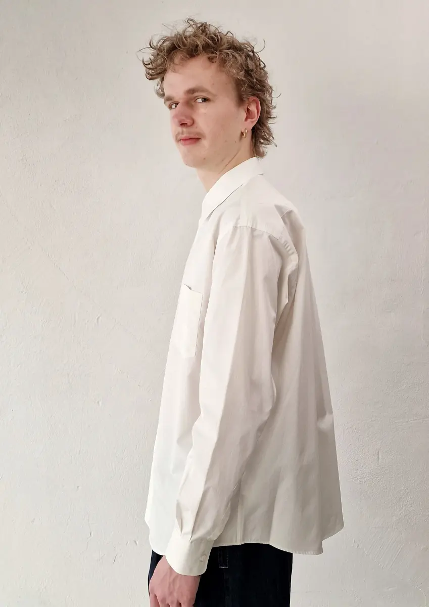 Graphpaper - Regular Shirt pearl