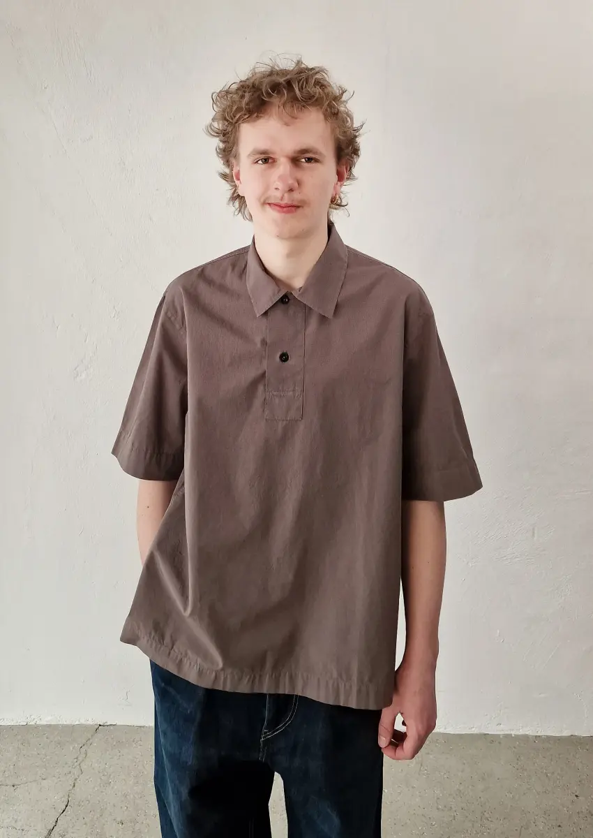 Margaret Howell - MHL Polo Shirt mole