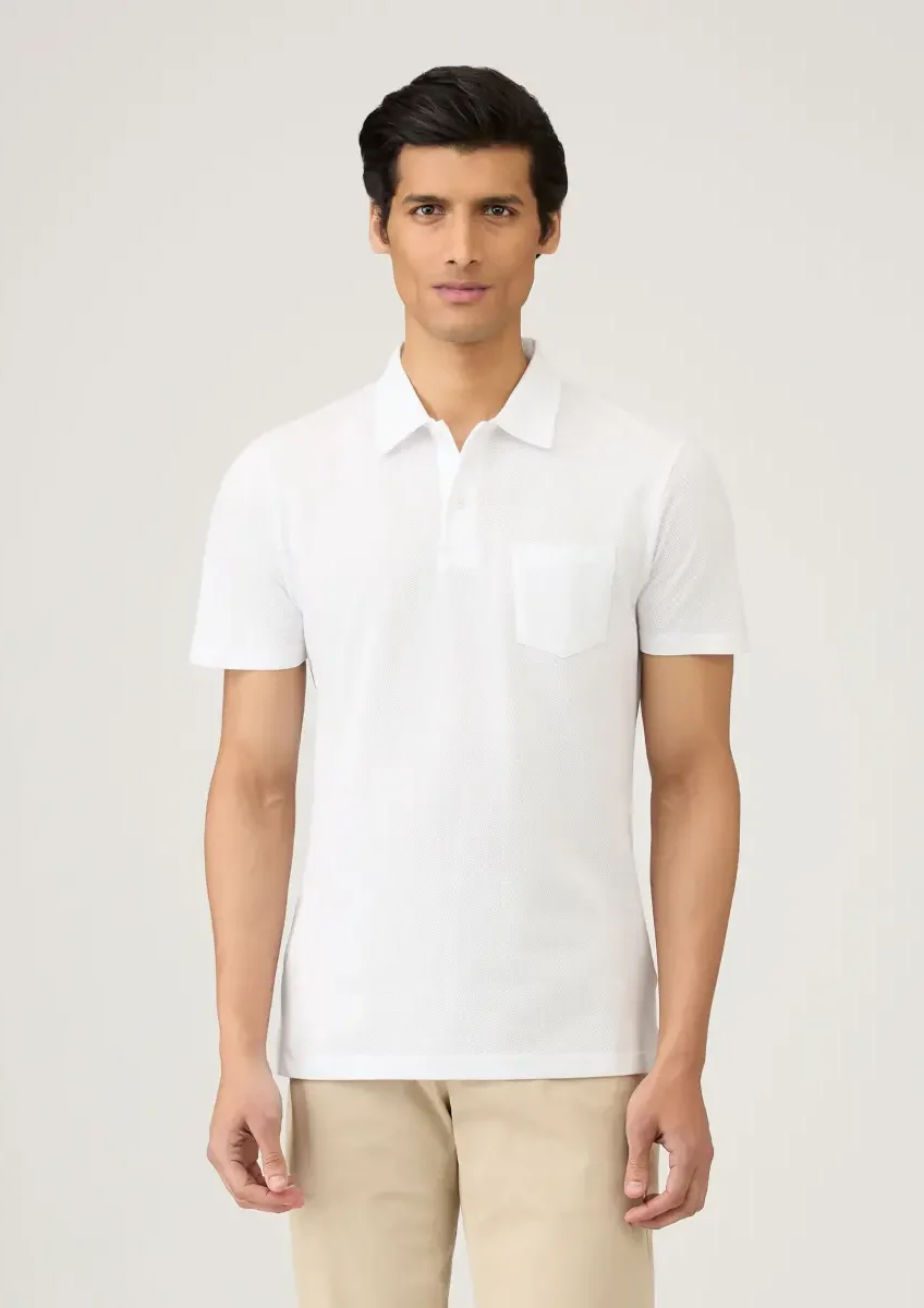 Sunspel - Riviera Polo white