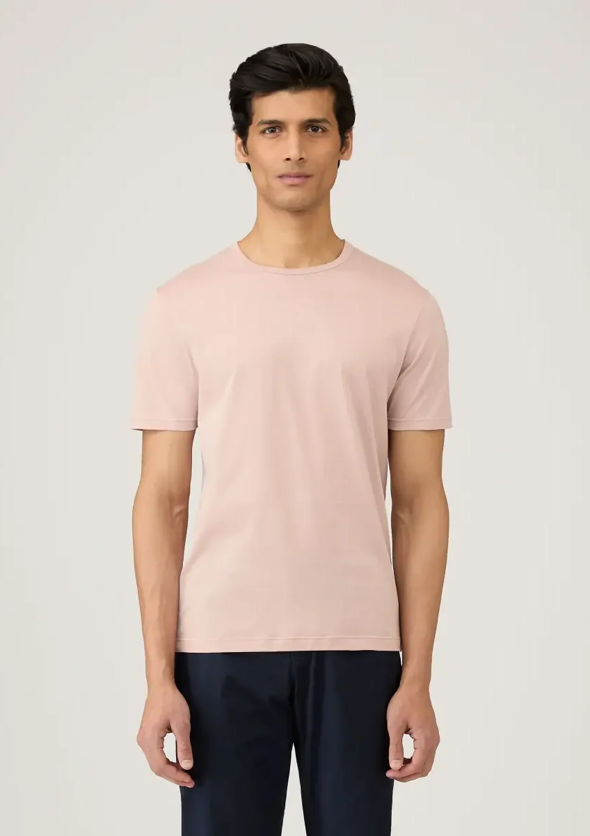 Sunspel - T-Shirt pale pink