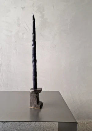 kiner ceramics - Chandelier Simple Mini 1 noir marron