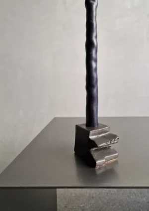 kiner ceramics - Chandelier Simple Mini 11 noir marron