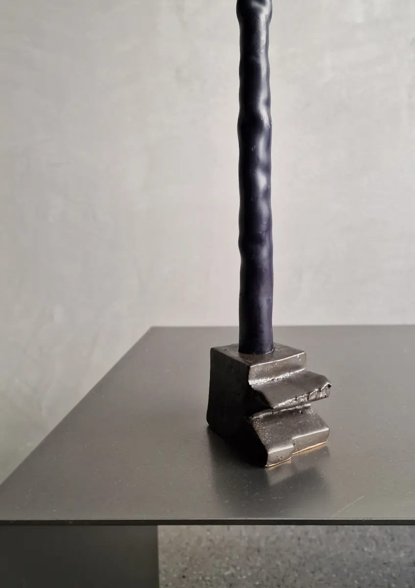 kiner ceramics - Chandelier Simple Mini 11 noir marron